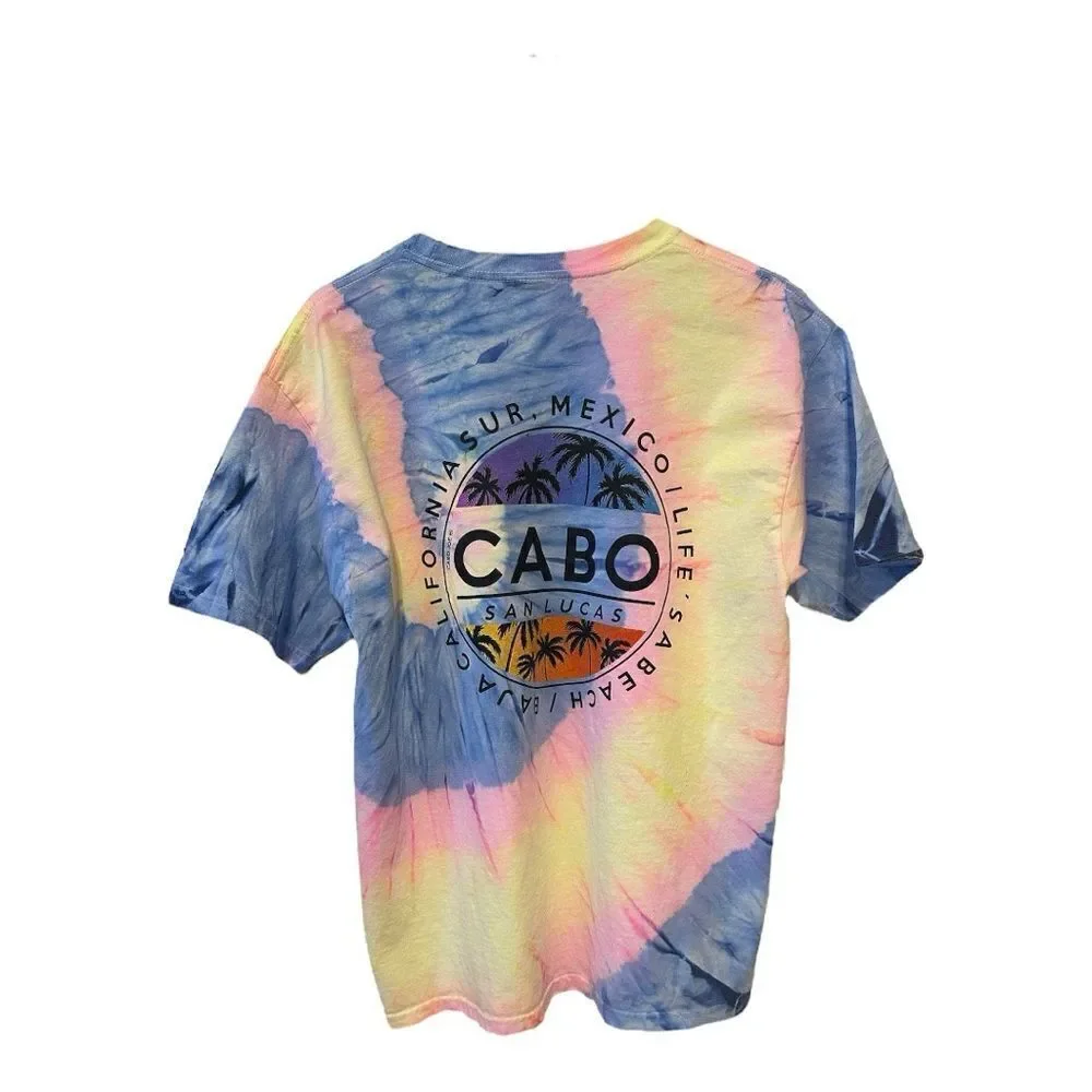 Cabo San Lucas Mexico Destination t-shirt California tye dye unisex